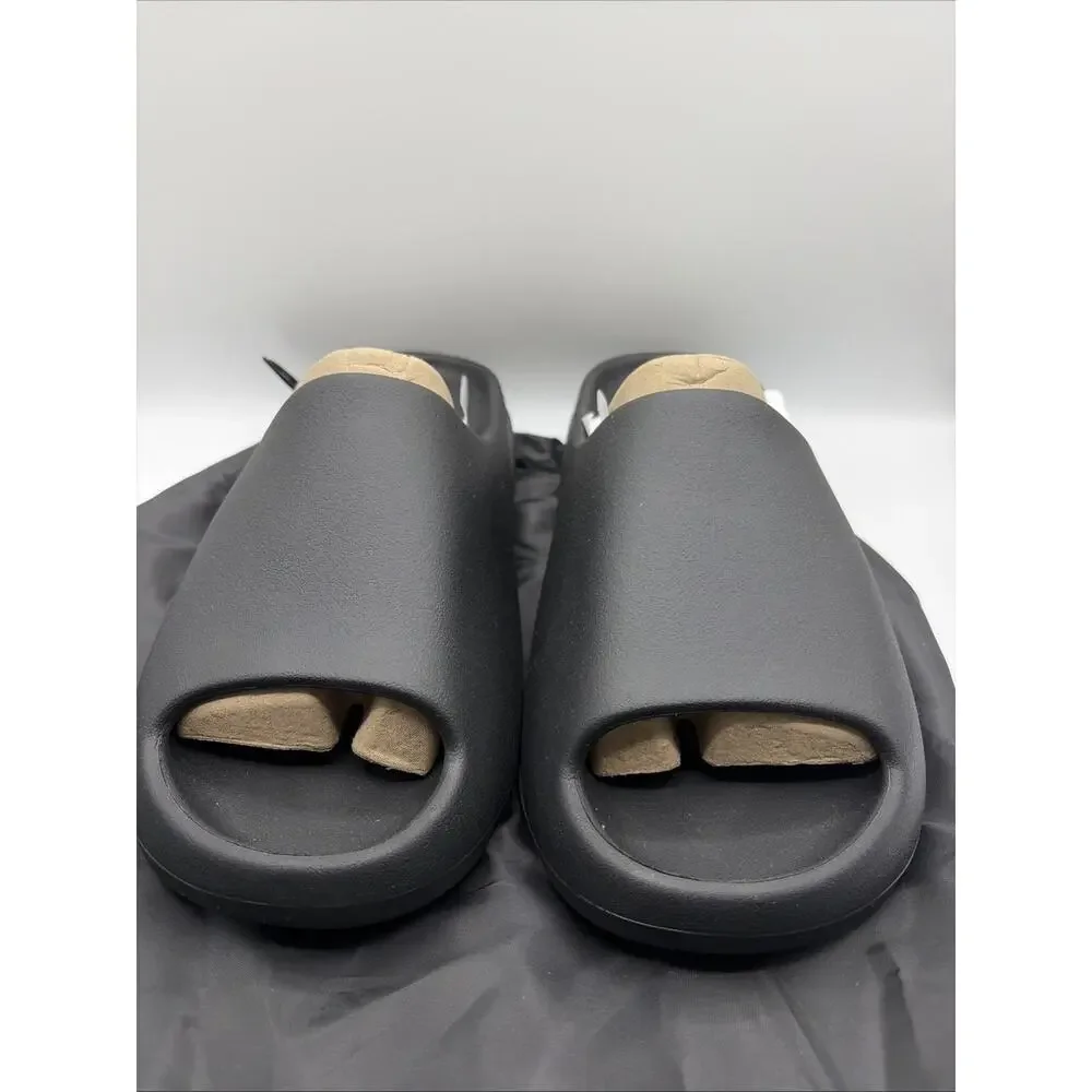 Yeezy YS-01 Slides Size Men’s US 14 Black Color NESw With Bag